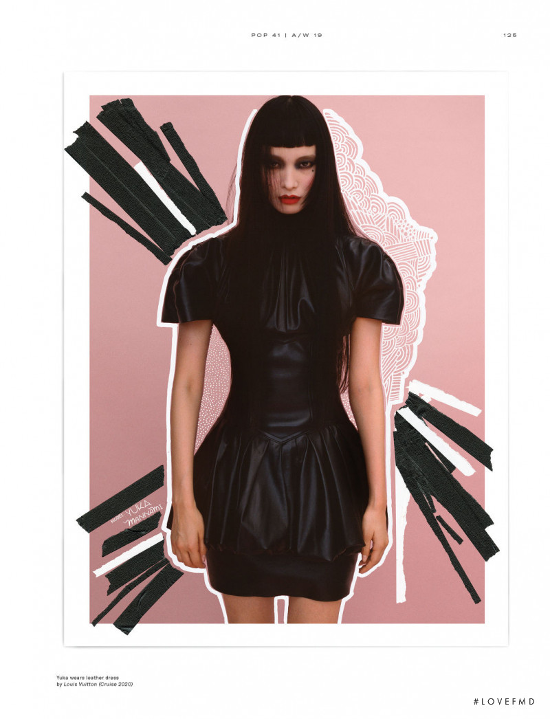 Yuka Mannami featured in Vuitton Gotham, September 2019
