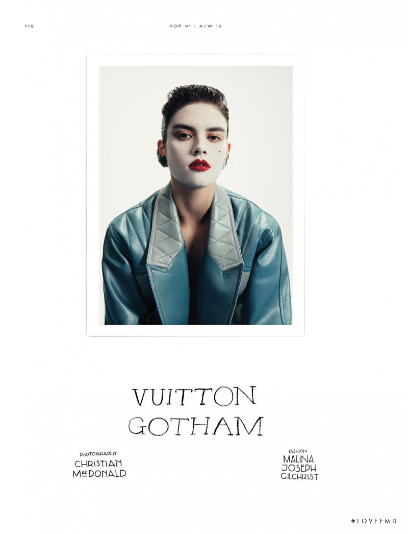 Kristen Coffey featured in Vuitton Gotham, September 2019