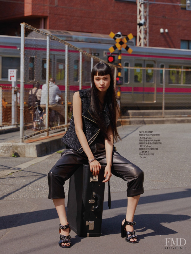 Yuka Mannami featured in Cool Leather, June 2017