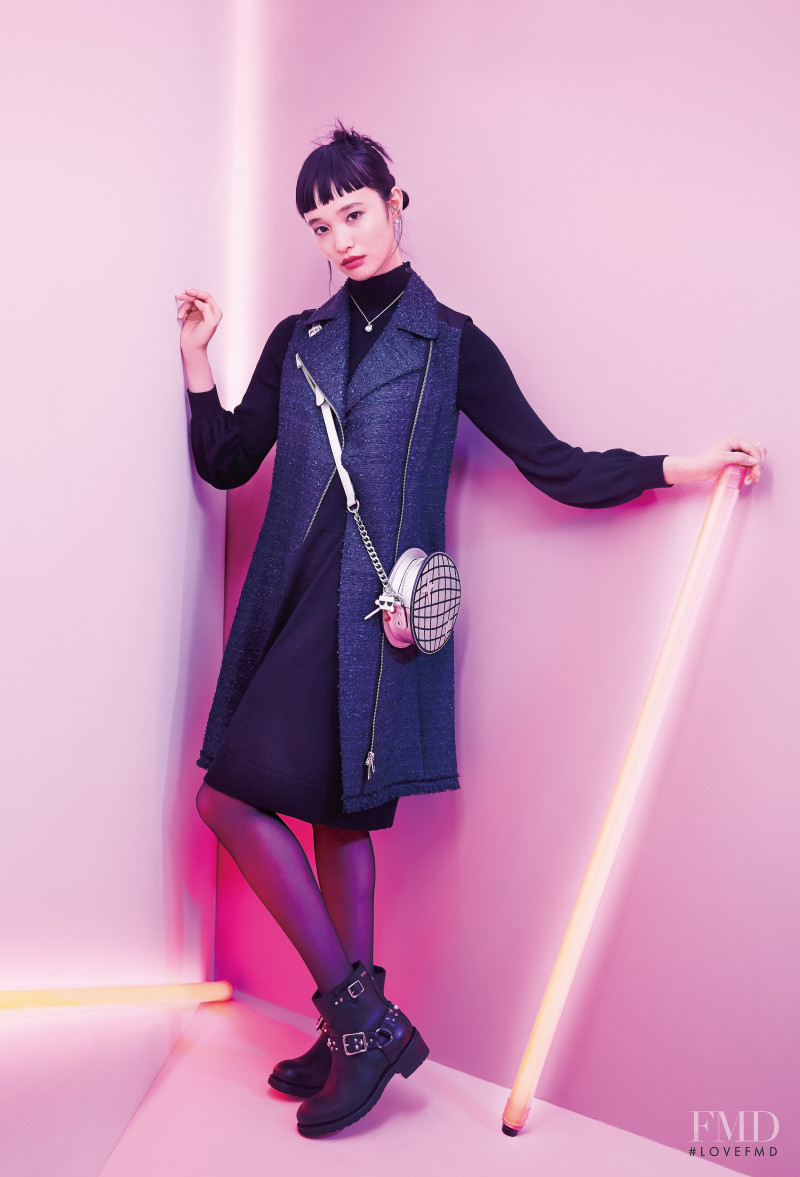 Yuka Mannami featured in Karl Lagerfeld x Sogo Seibu Limited Edition, September 2017