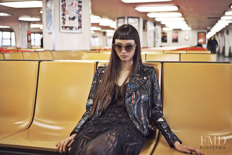 Yuka Mannami featured in Sunglasses, August 2016