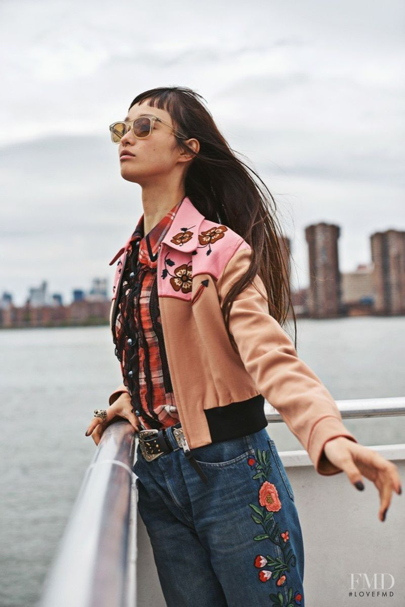 Yuka Mannami featured in Sunglasses, August 2016