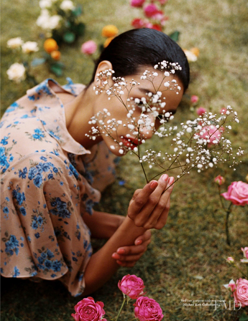 Damaris Goddrie featured in Vogue Flower Market, September 2019