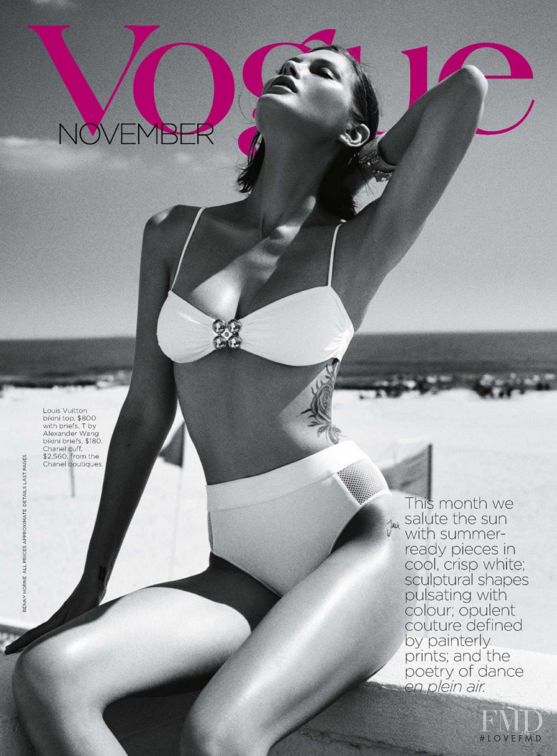 Catherine McNeil featured in Cool Cat, November 2012
