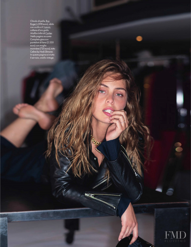 Andreea Diaconu featured in La Parisienne, September 2019