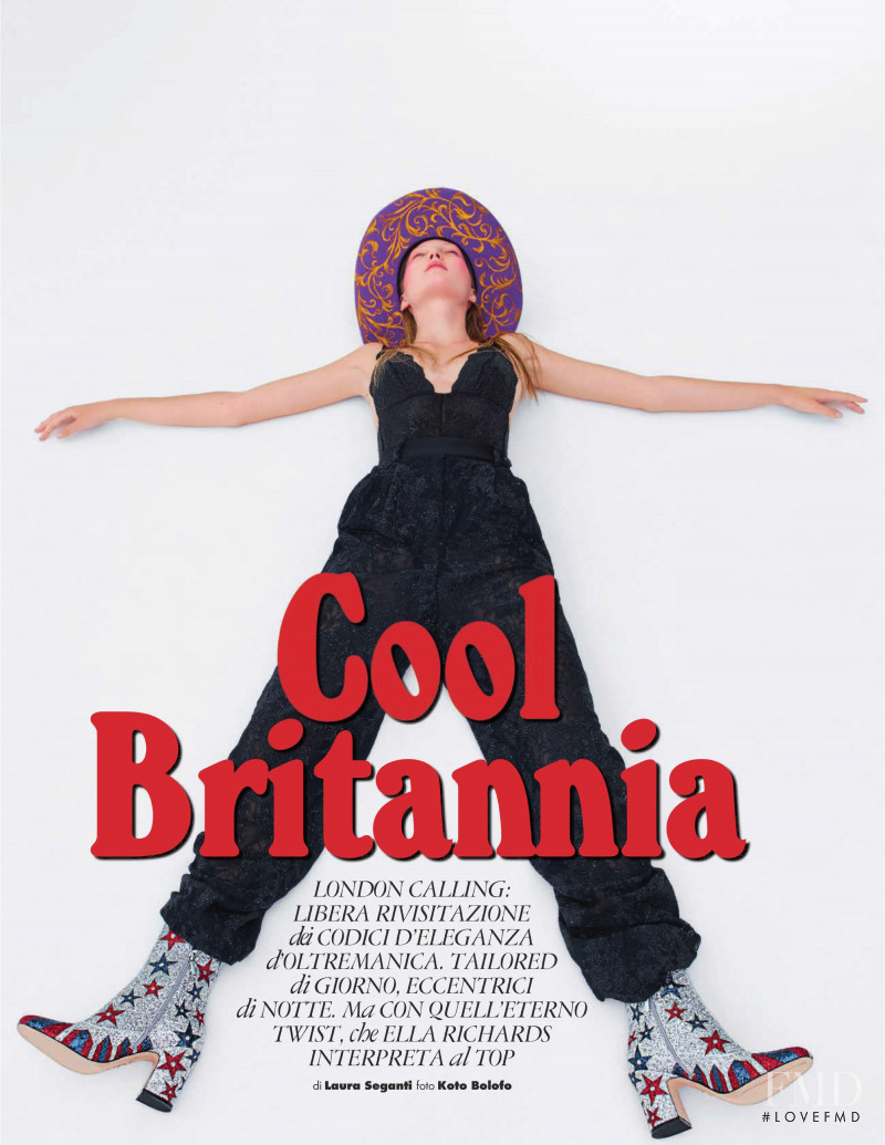 Ella Richards featured in Cool Britannia, September 2019