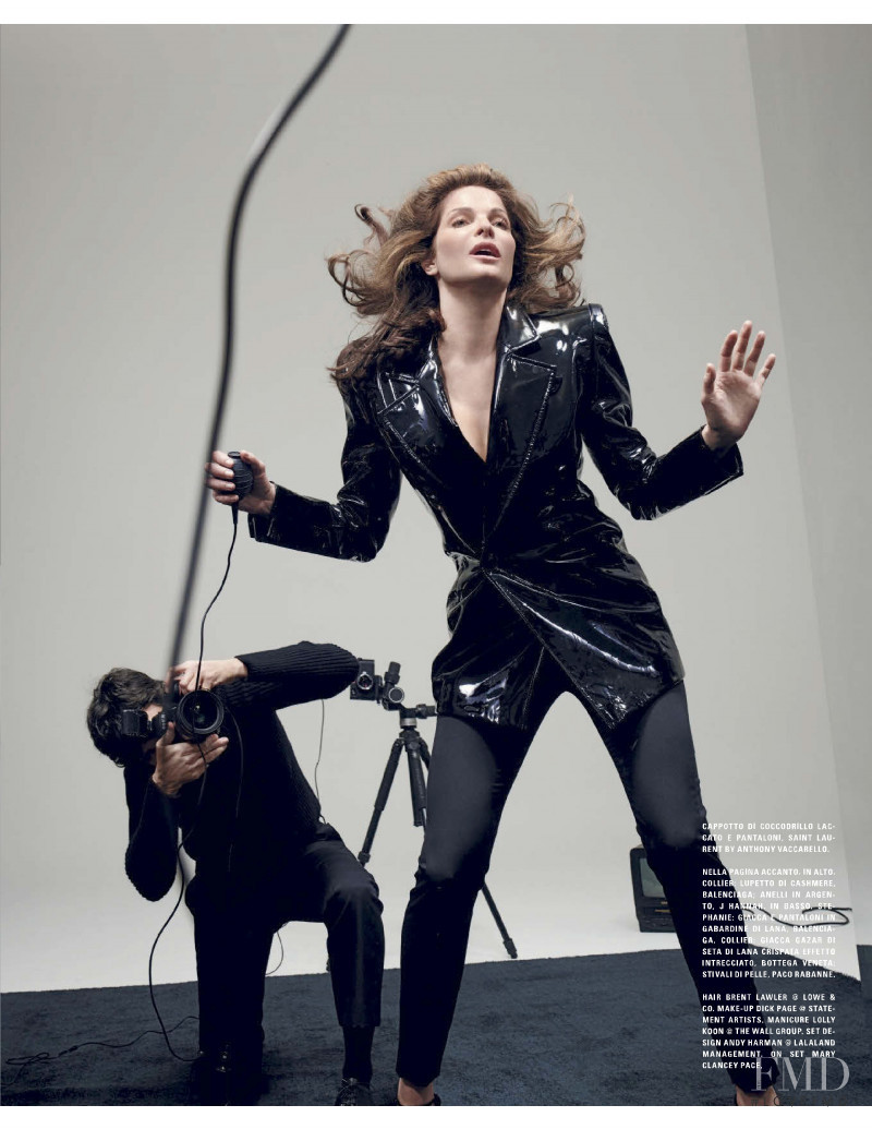 Stephanie Seymour featured in Stephanie By Collier, August 2019