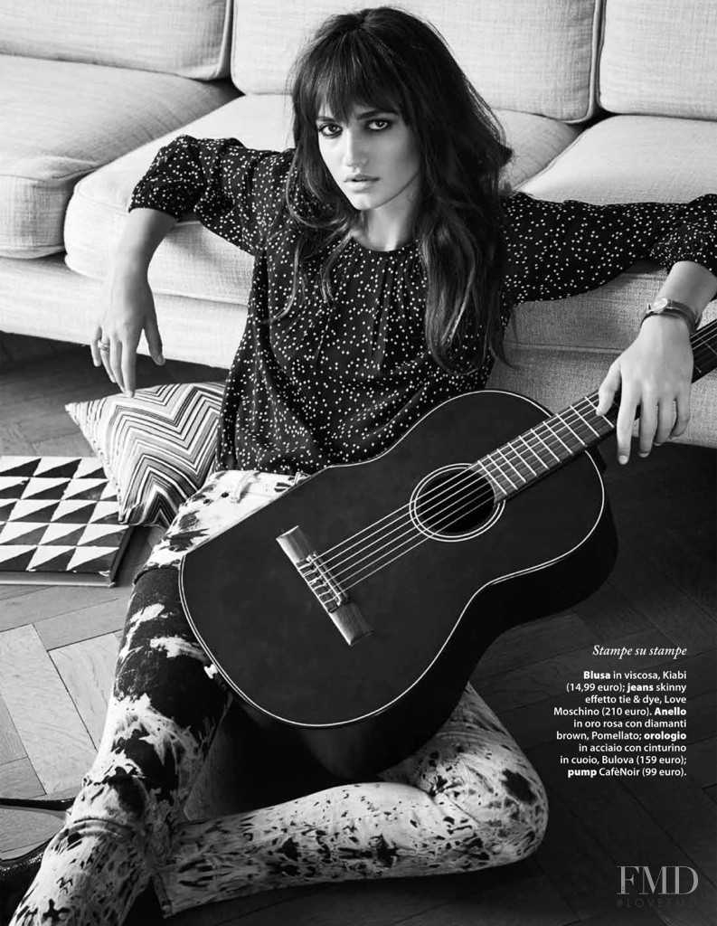Beatrice Brusco featured in Glam Rock, September 2014