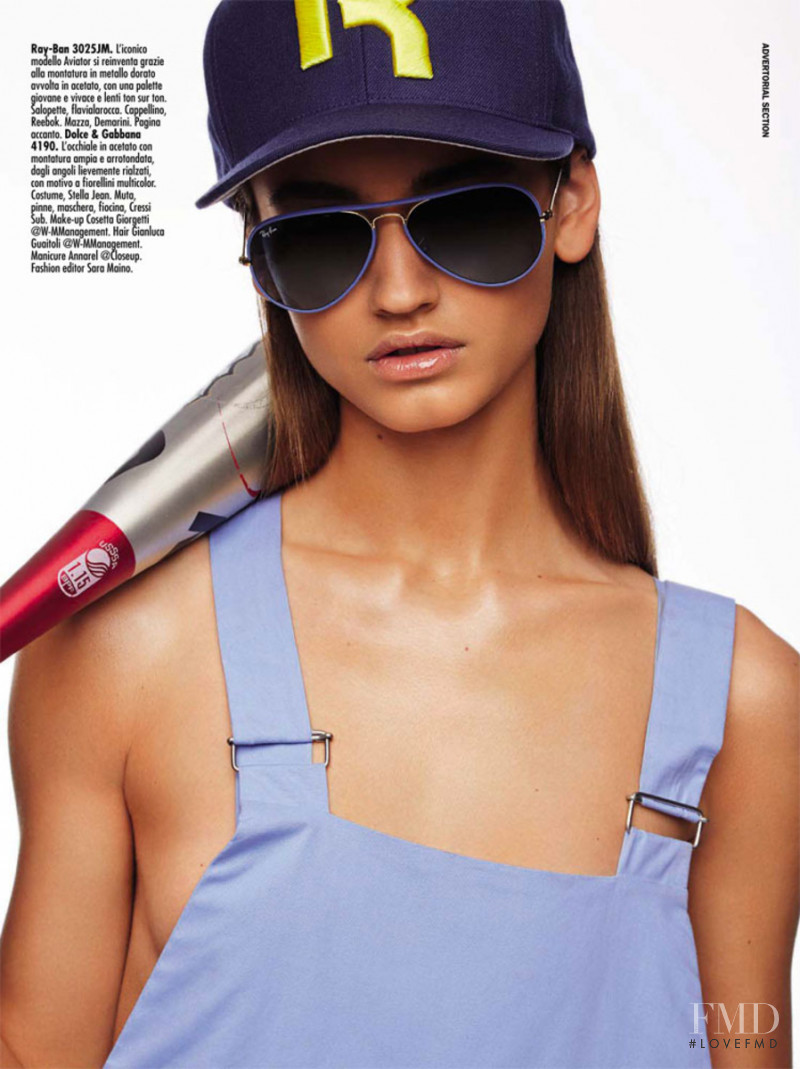 Beatrice Brusco featured in Sport Vision Glam, March 2014