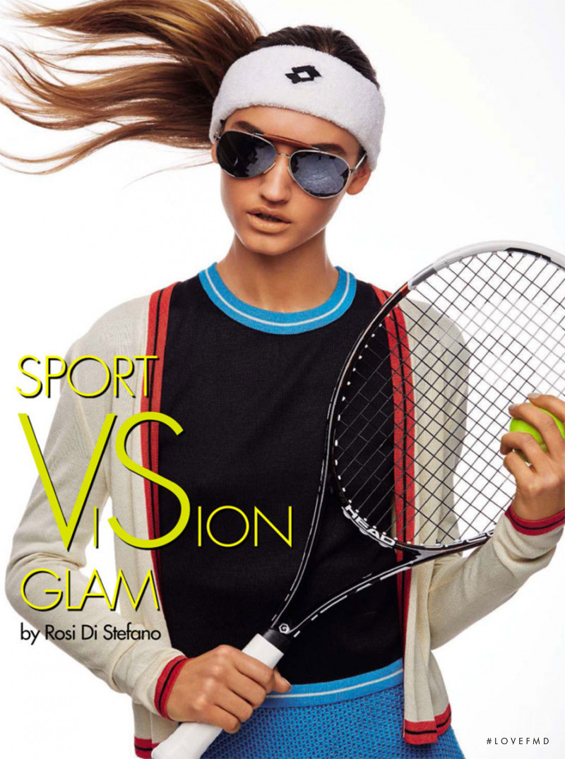 Beatrice Brusco featured in Sport Vision Glam, March 2014