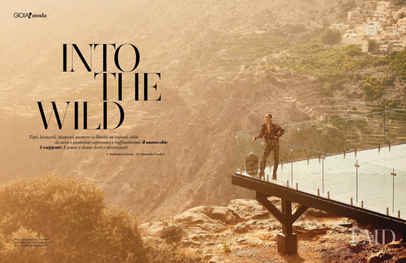 Beatrice Brusco featured in Into The Wild, September 2018