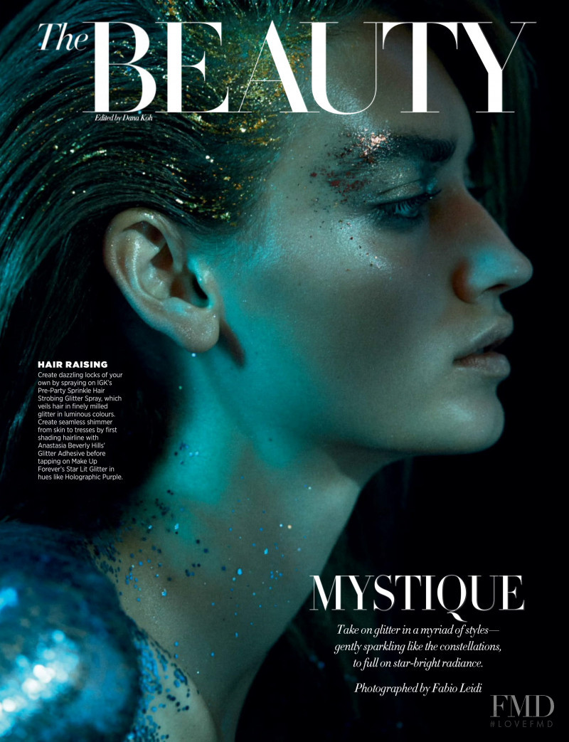 Beatrice Brusco featured in Mystique, March 2019