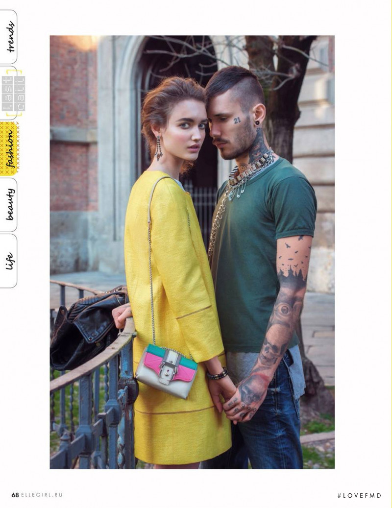 Beatrice Brusco featured in Ragazza Occhi Cielo, May 2014