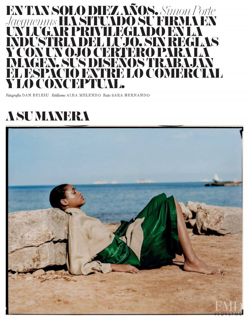 Aya Jones featured in A Su Manera, September 2019