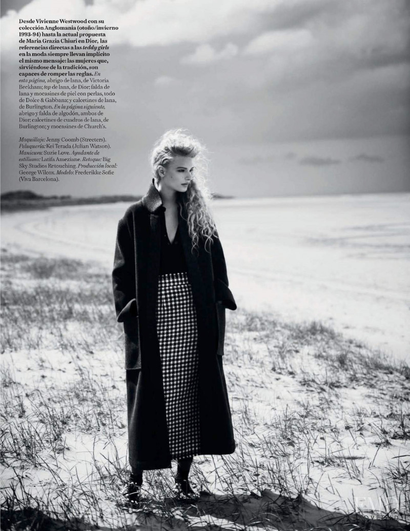 Frederikke Sofie Falbe-Hansen featured in Los Rebeldes Del Rock, September 2019