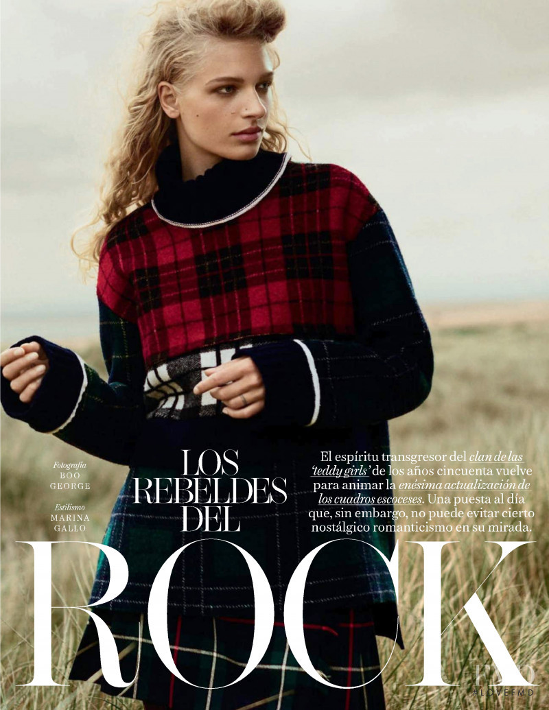 Frederikke Sofie Falbe-Hansen featured in Los Rebeldes Del Rock, September 2019