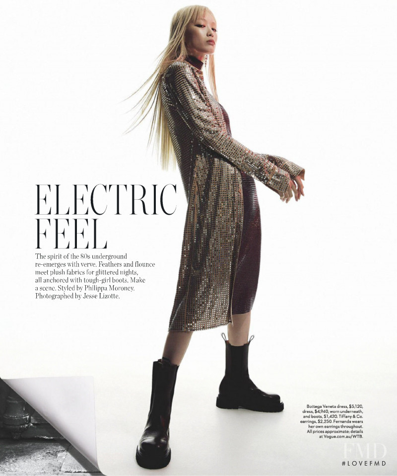 Fernanda Hin Lin Ly featured in Electric Feel, October 2019