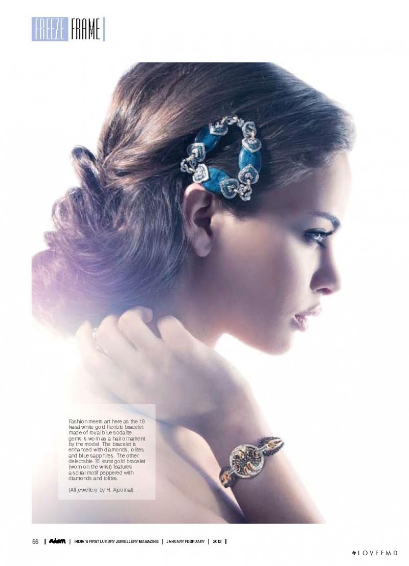 Nicole Meyer featured in Cool Blues, January 2012