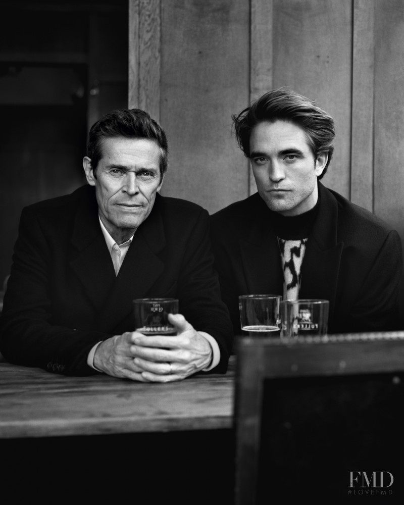 Robert Pattinson and Willem Dafoe, November 2019