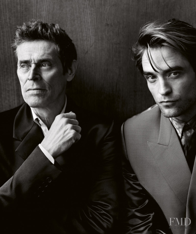 Robert Pattinson and Willem Dafoe, November 2019