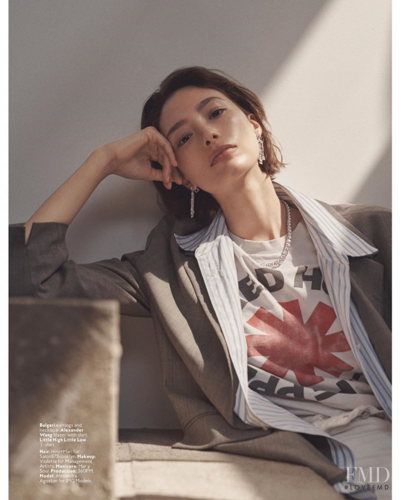 Alexandra Agoston-O\'Connor featured in Suits You, October 2019