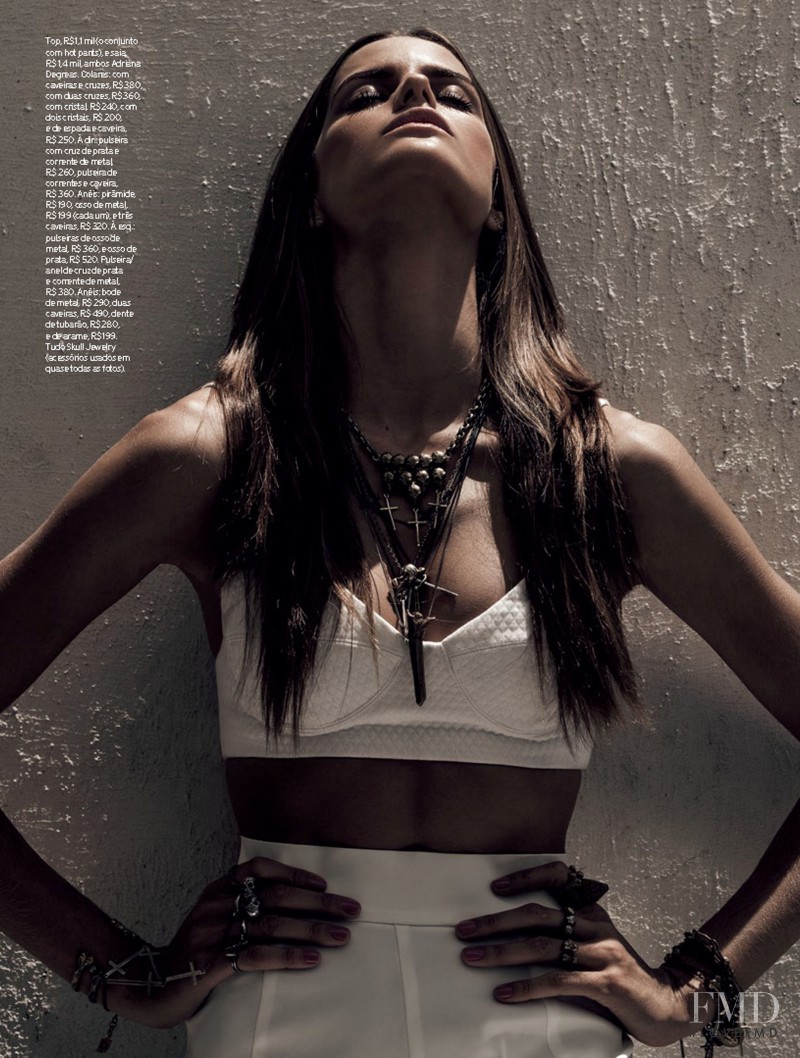 Izabel Goulart featured in Body Of Evidence, October 2012