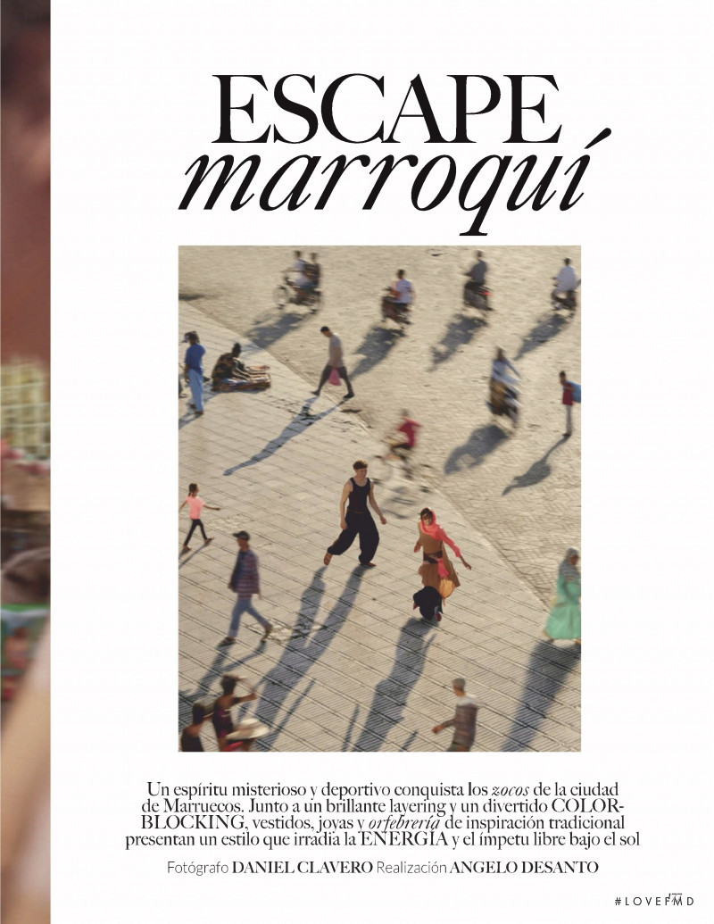Kukua Williams featured in Escape Marroqui, September 2019