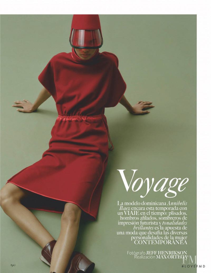 Annibelis Baez featured in Voyage, September 2019