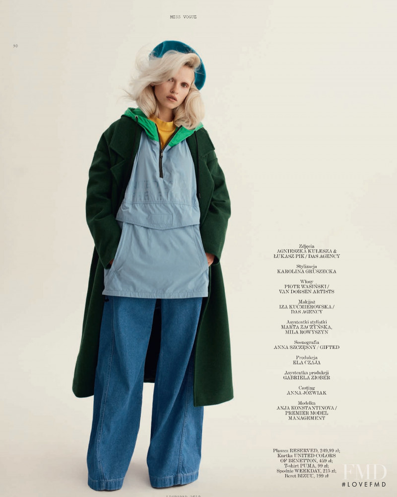 Anja Konstantinova featured in Americana, November 2019