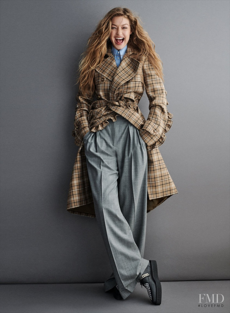Gigi Hadid featured in Absolutely Fabulous, November 2019