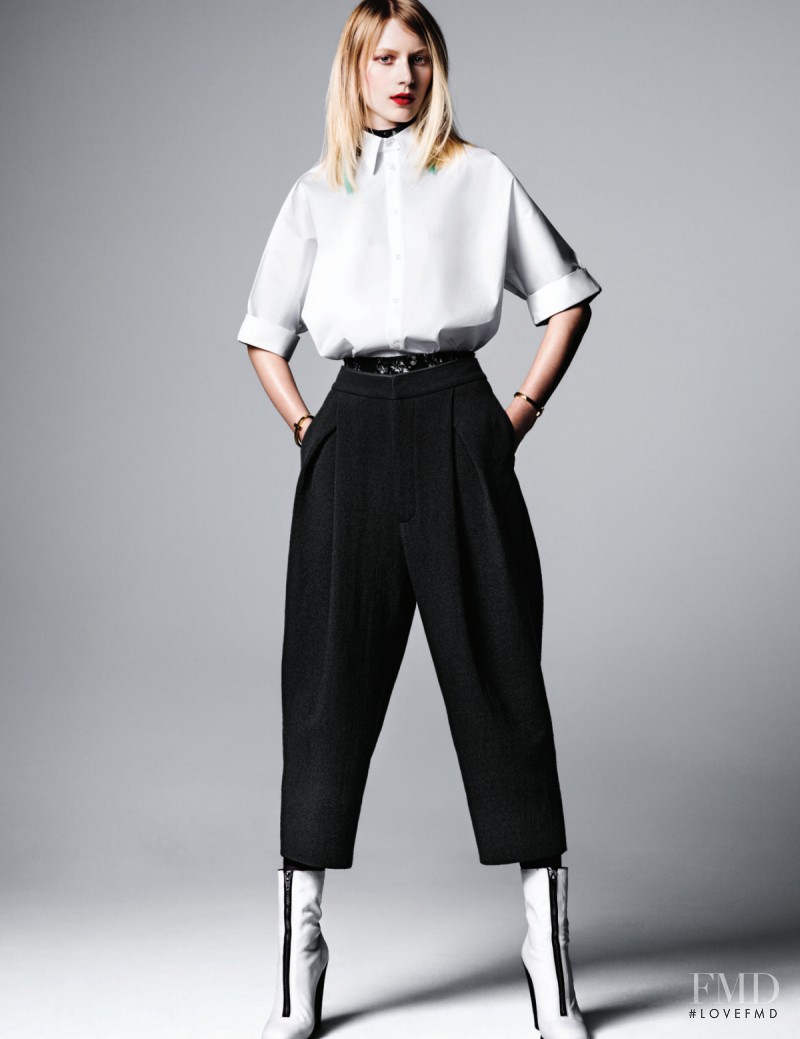 Julia Nobis featured in The Return Of The Pant, October 2012