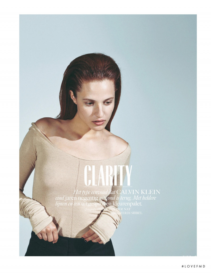 Julia Banas featured in Clarity, October 2019