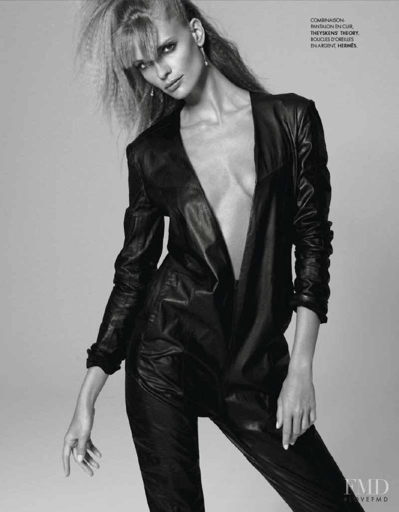 Julia Stegner featured in Ainsi Soit Style, October 2012