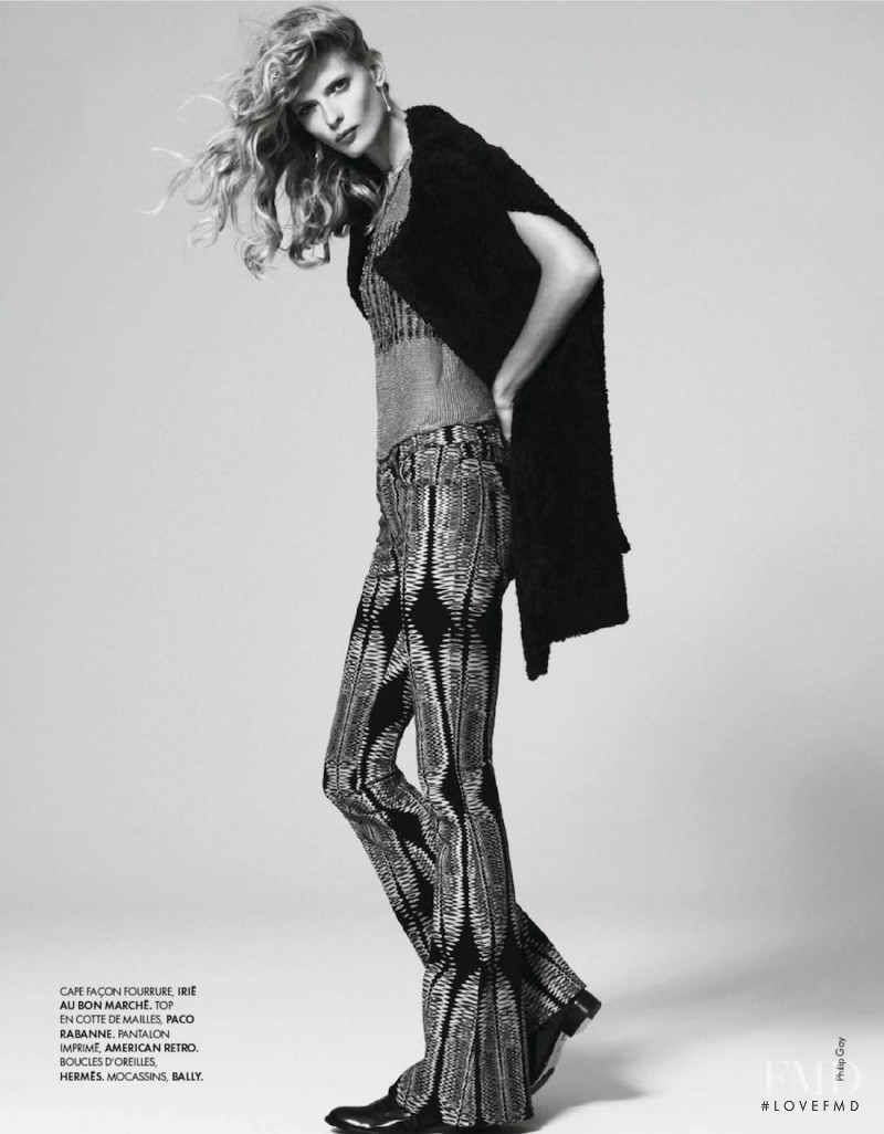 Julia Stegner featured in Ainsi Soit Style, October 2012