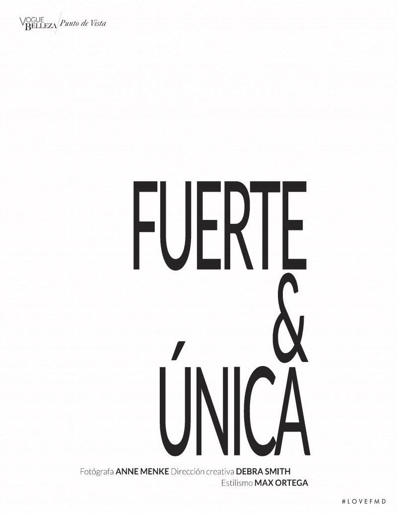 Fuerte & Unica, October 2019