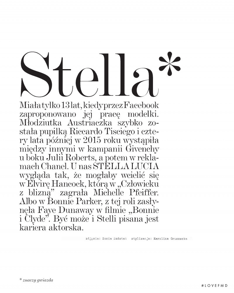 Stella, October 2019