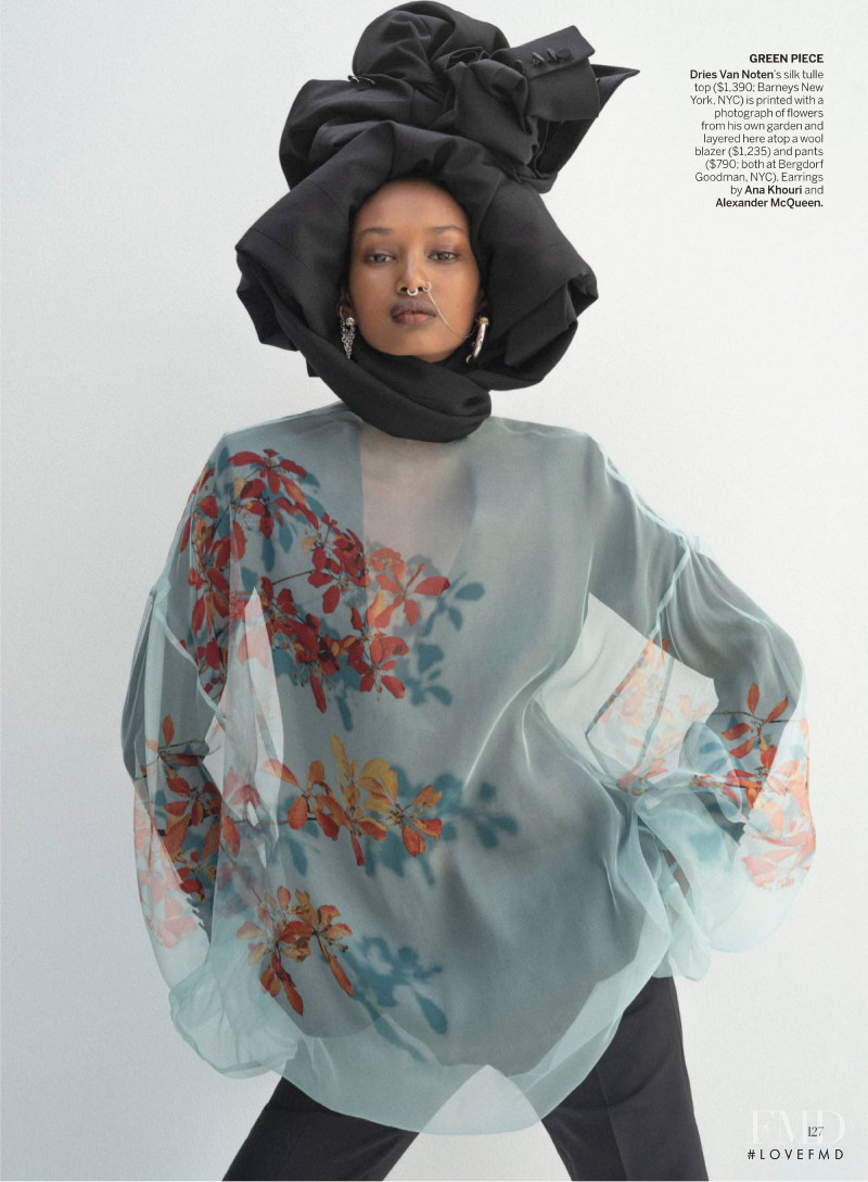 Ugbad Abdi featured in Suiting Yourself, November 2019