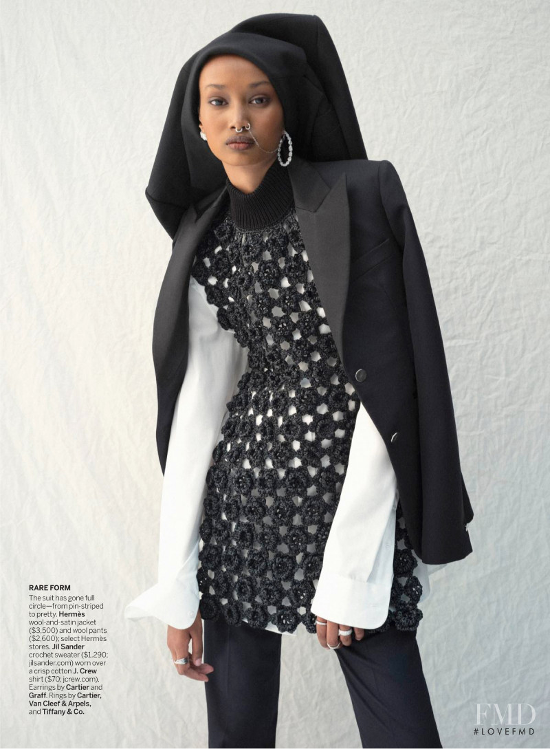 Ugbad Abdi featured in Suiting Yourself, November 2019