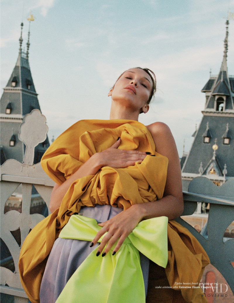 Bella Hadid featured in An evening at the museum, November 2019
