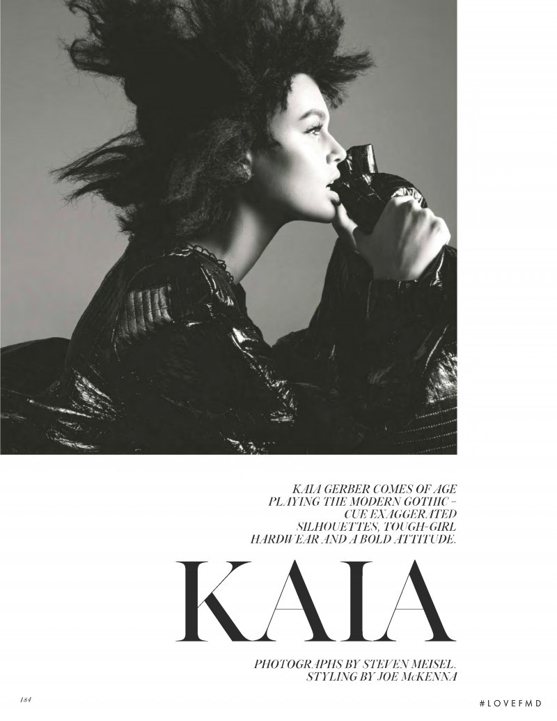 Kaia Gerber featured in Kaia, October 2019