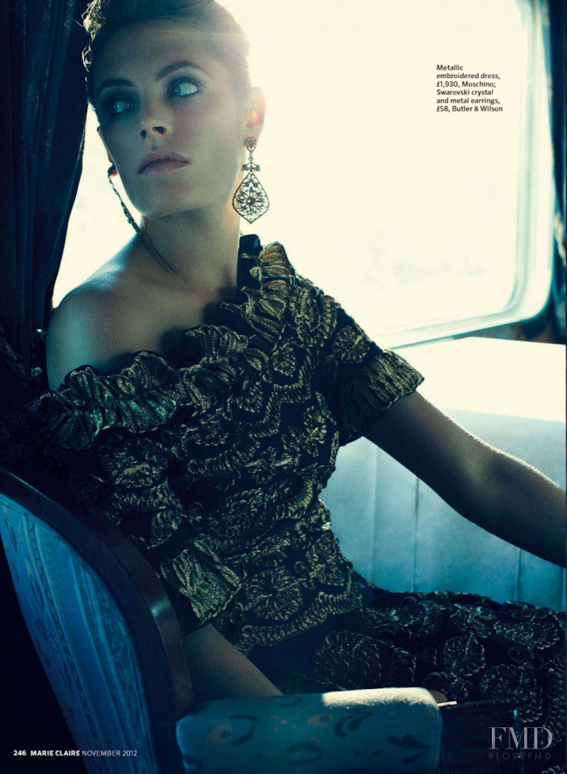 Leah de Wavrin featured in Orient Express, November 2012