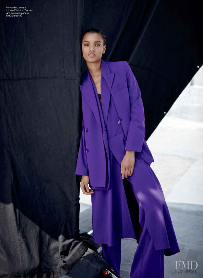 Lameka Fox featured in Suit Yourself, October 2019
