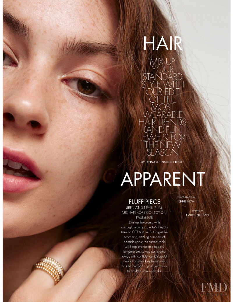 Trinity Trice featured in Hair Apparent, October 2019