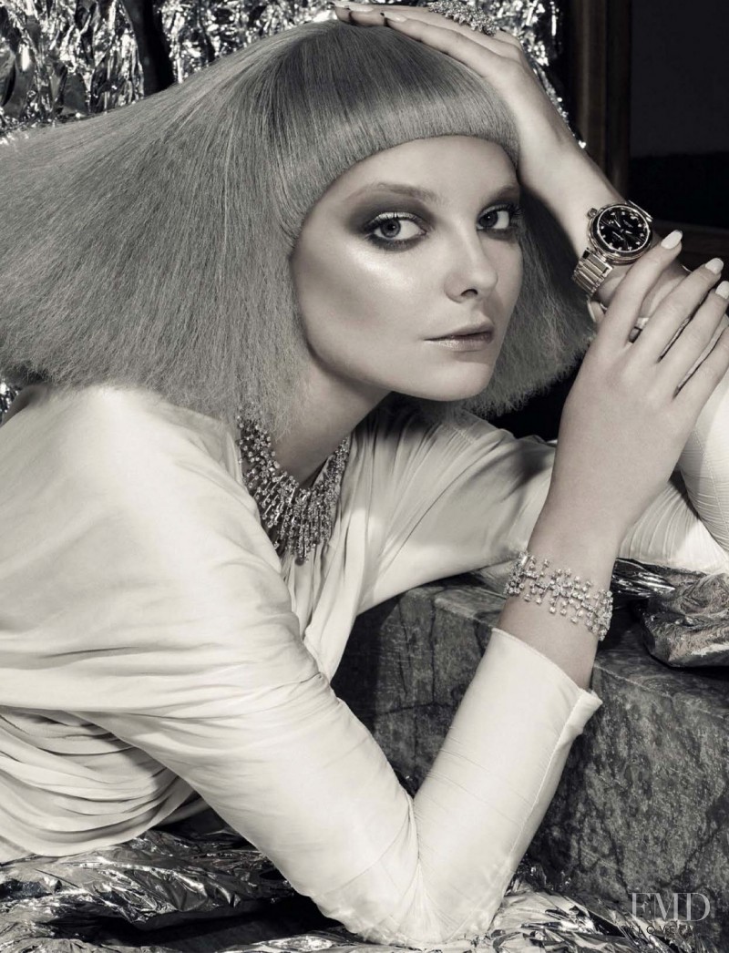 Eniko Mihalik featured in Glitter, October 2012