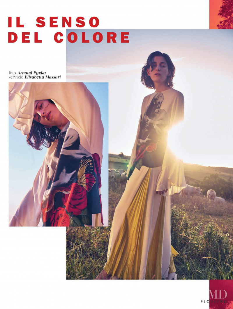 Jennae Quisenberry featured in Il Senso Del Colore, October 2019