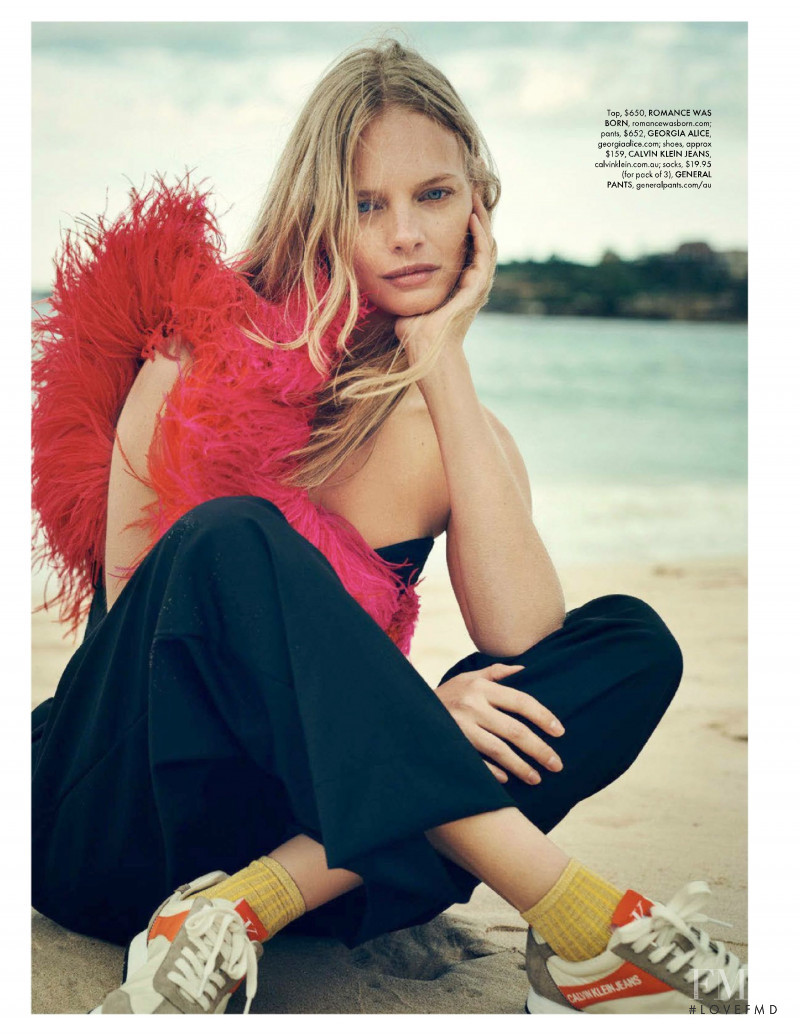 Marloes Horst featured in The Girl From Oz, August 2019