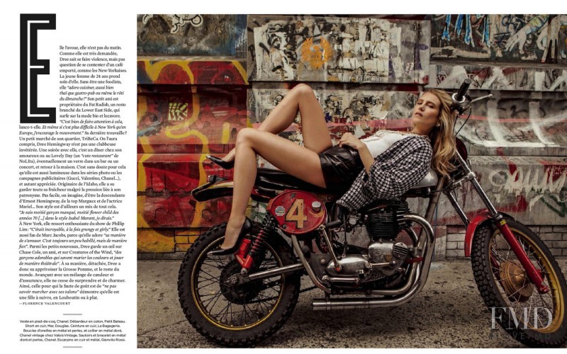 Dree Hemingway featured in New York Doll, November 2012