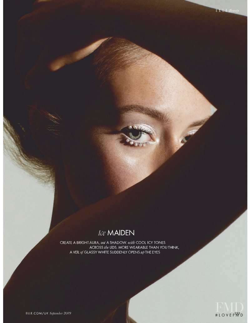 Lauren de Graaf featured in The Monochrome Mani, September 2019