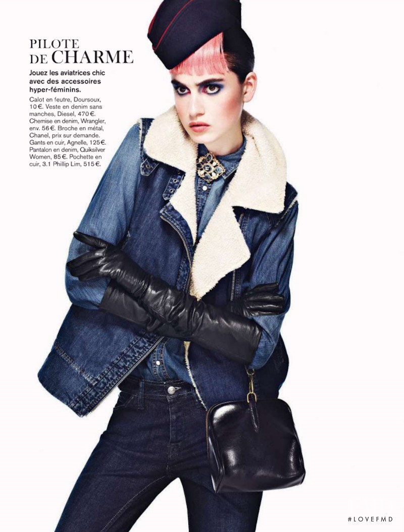 Pauline van der Cruysse featured in Jean Parade, November 2012