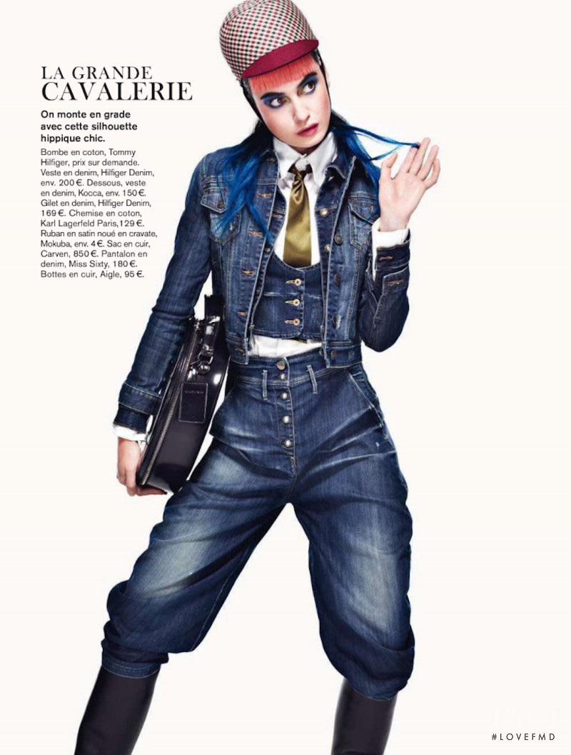 Pauline van der Cruysse featured in Jean Parade, November 2012